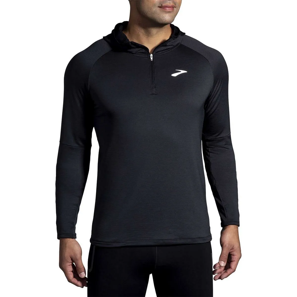      BROOKS MAGLIA MANICA LUNGA CON CAPPUCCIO NOTCH THERMAL 2.0  