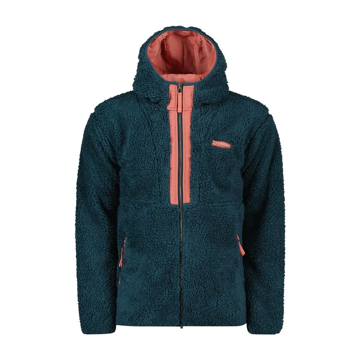      COLUMBIA PILE SHERPA FULL ZIP CON CAPPUCCIO BACKBOWL™  