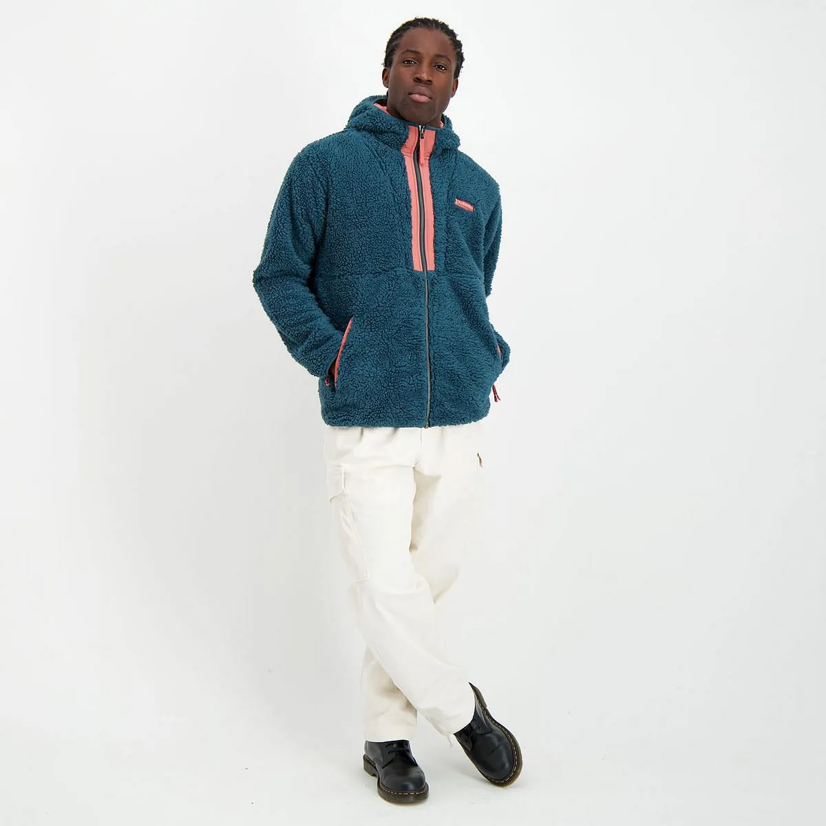      COLUMBIA PILE SHERPA FULL ZIP CON CAPPUCCIO BACKBOWL™  