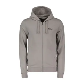      EA7 EMPORIO ARMANI FELPA FULL ZIP CON CAPPUCCIO CORE  