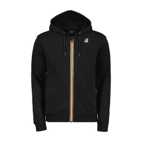      K-WAY FELPA FULL ZIP CON CAPPUCCIO ARNEL  