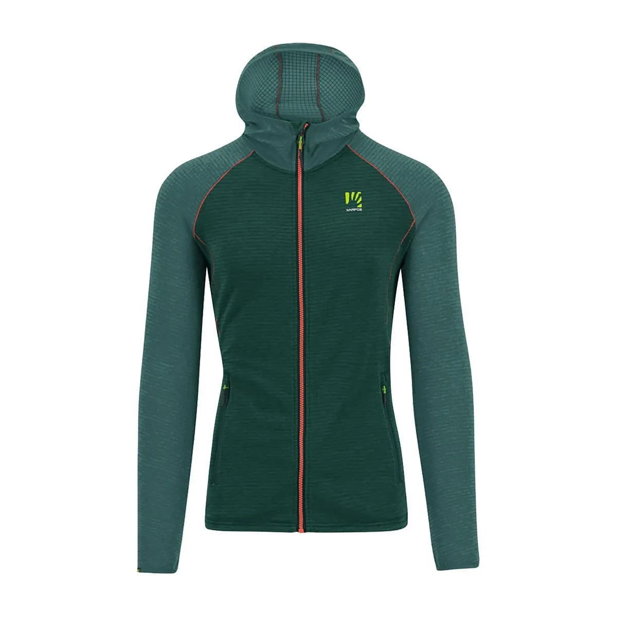      KARPOS PILE FULL ZIP CON CAPPUCCIO AMBRIZZOLA  