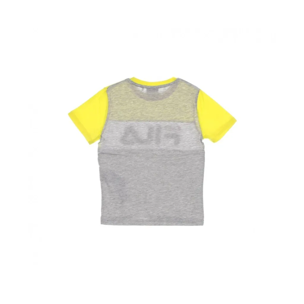 maglietta bambino college station tee LIGHT GREY MELANGE/BUTTERCUP/BRIGHT WHITE