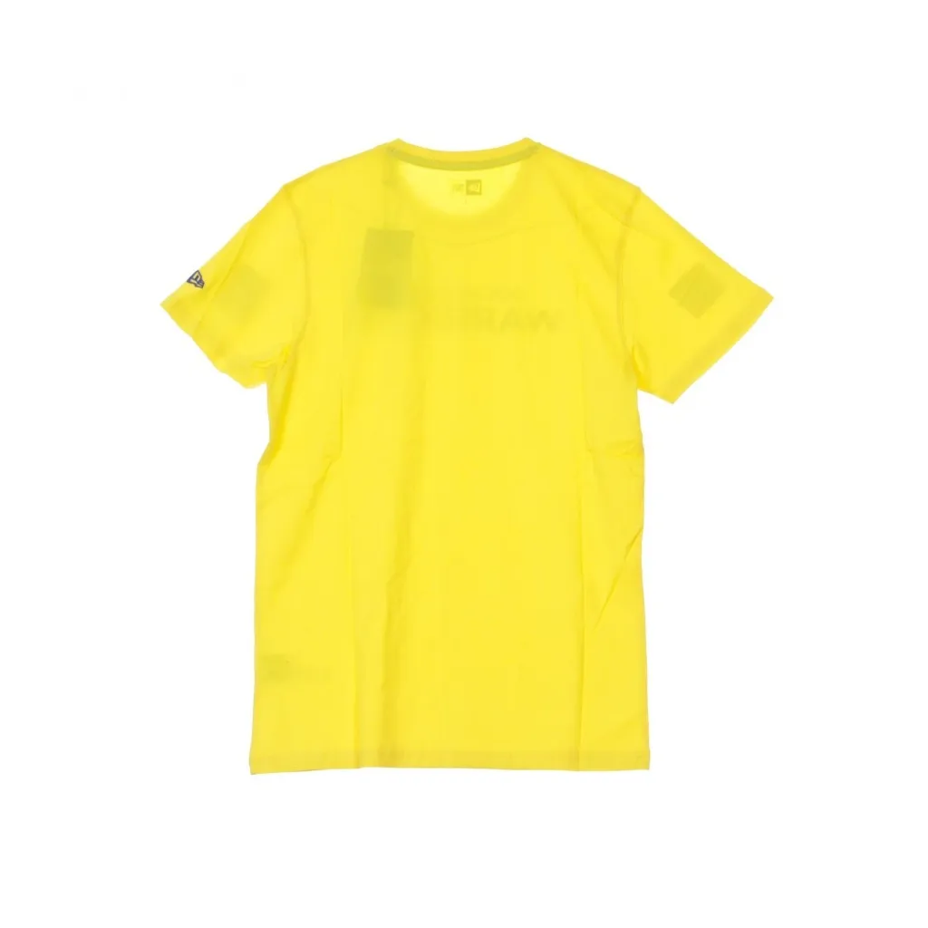 MAGLIETTA NBA TEAM APPAREL POP LOGO TEE GOLWAR CANARY YELLOW/ORIGINAL TEAM COLORS