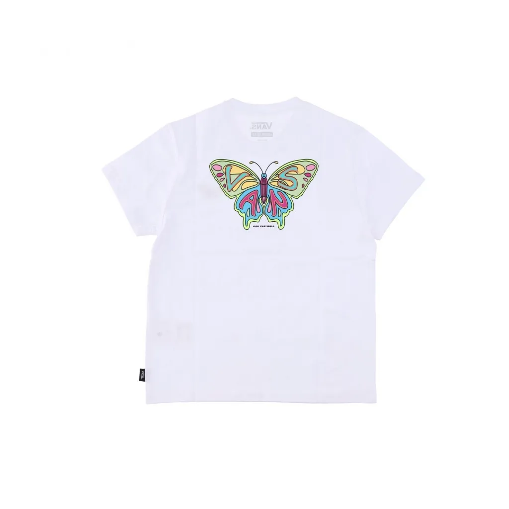 maglietta ragazza fly butter crew WHITE