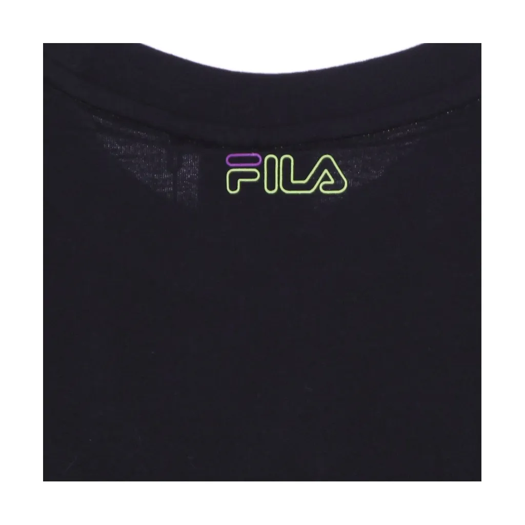 maglietta ragazza samara blocked cropped tee BLACK/HYACINTH VIOLET/LOVE BIRD