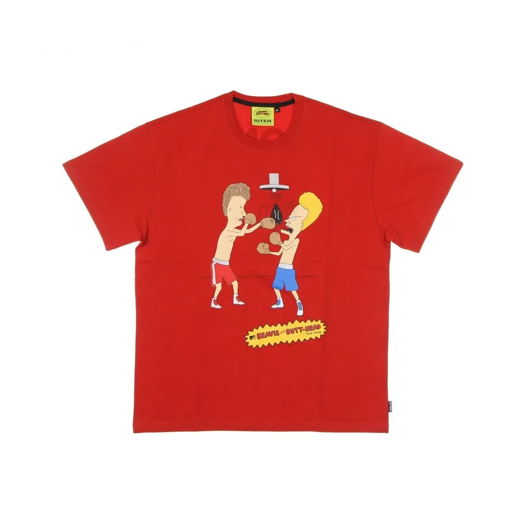 MAGLIETTA UOMO B B KNOCKOUT TEE RED