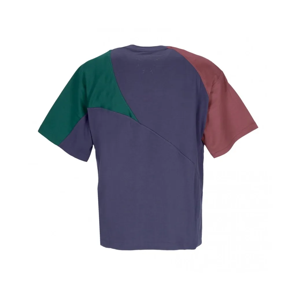 maglietta uomo bld colorblack tee SHADOW NAVY/QUIET CRIMSON/COLLEGIATE GREEN