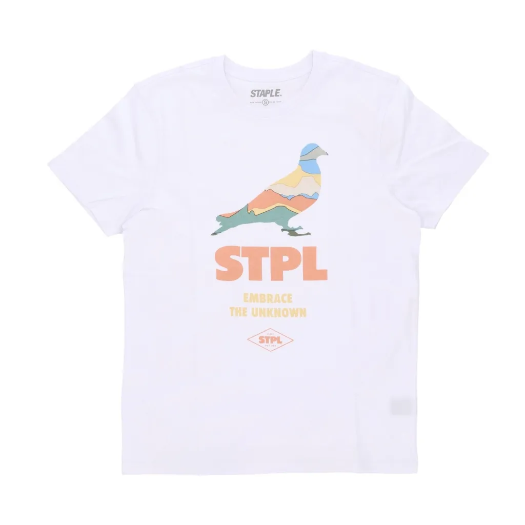 maglietta uomo horizon pigeon tee WHITE