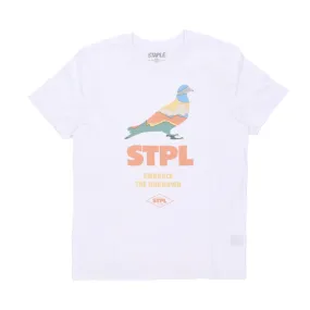 maglietta uomo horizon pigeon tee WHITE