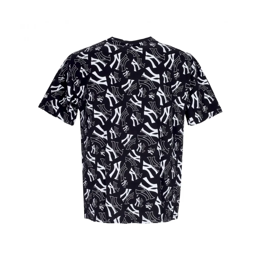 maglietta uomo mlb team all over print oversized tee neyyan BLACK/WHITE