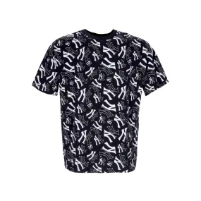 maglietta uomo mlb team all over print oversized tee neyyan BLACK/WHITE