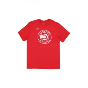 maglietta uomo nba essential logo1 tee atlhaw UNIVERSITY RED