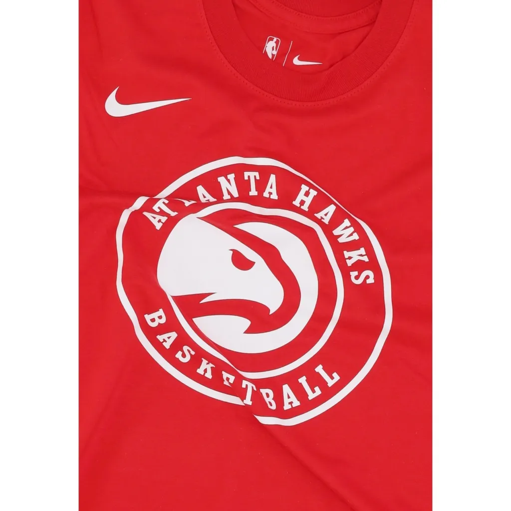 maglietta uomo nba essential logo1 tee atlhaw UNIVERSITY RED