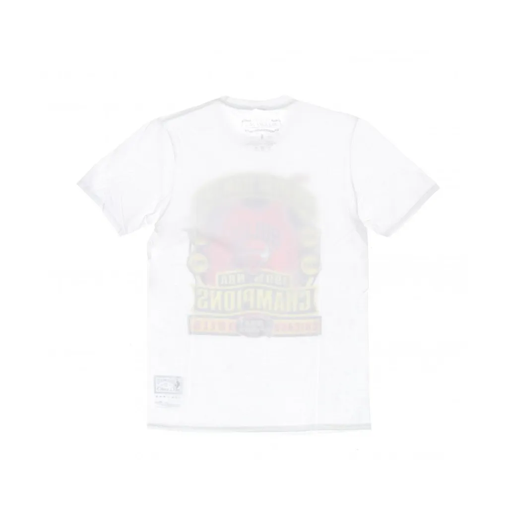 maglietta uomo nba last dance 96 champs tee WHITE