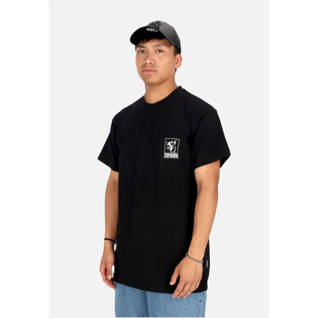 maglietta uomo risk tee BLACK