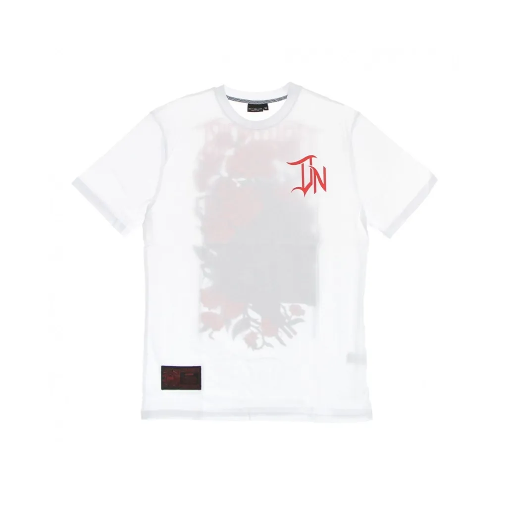 maglietta uomo rossa primavera tee WHITE