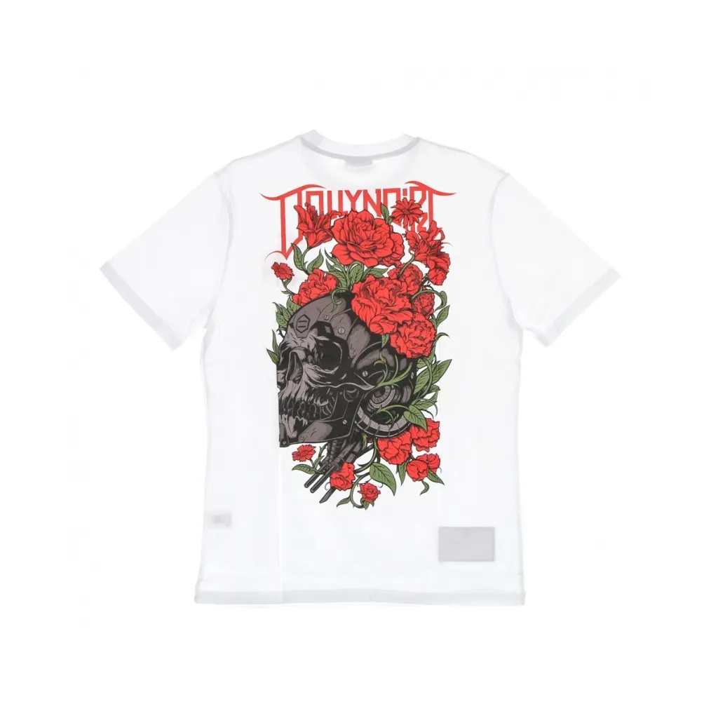 maglietta uomo rossa primavera tee WHITE