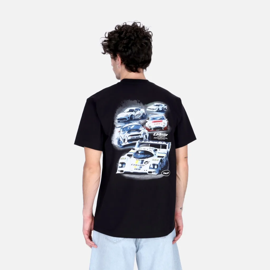 maglietta uomo tee x greddy BLACK