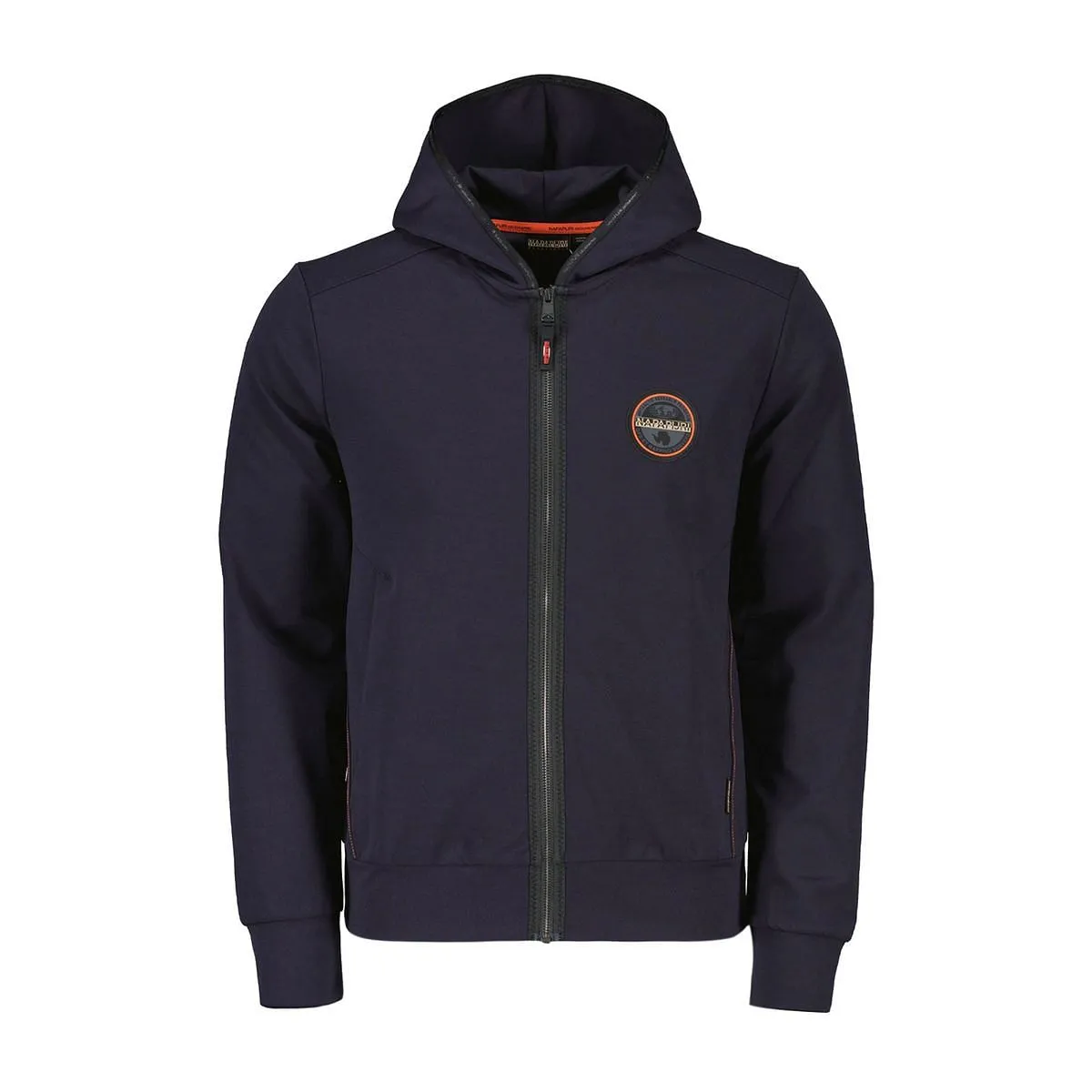      NAPAPIJRI FELPA FULL ZIP CON CAPPUCCIO ICALE  