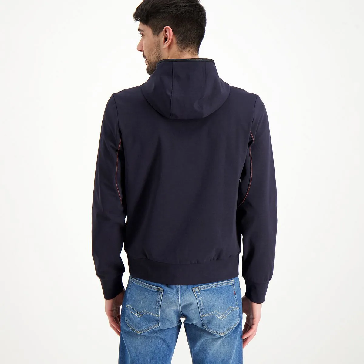      NAPAPIJRI FELPA FULL ZIP CON CAPPUCCIO ICALE  