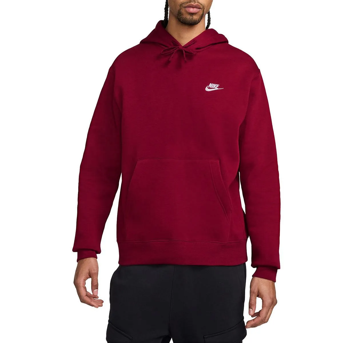      NIKE FELPA CON CAPPUCCIO CLUB FLEECE  