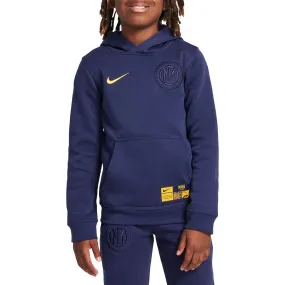      NIKE FELPA CON CAPPUCCIO CLUB INTER BAMBINO  