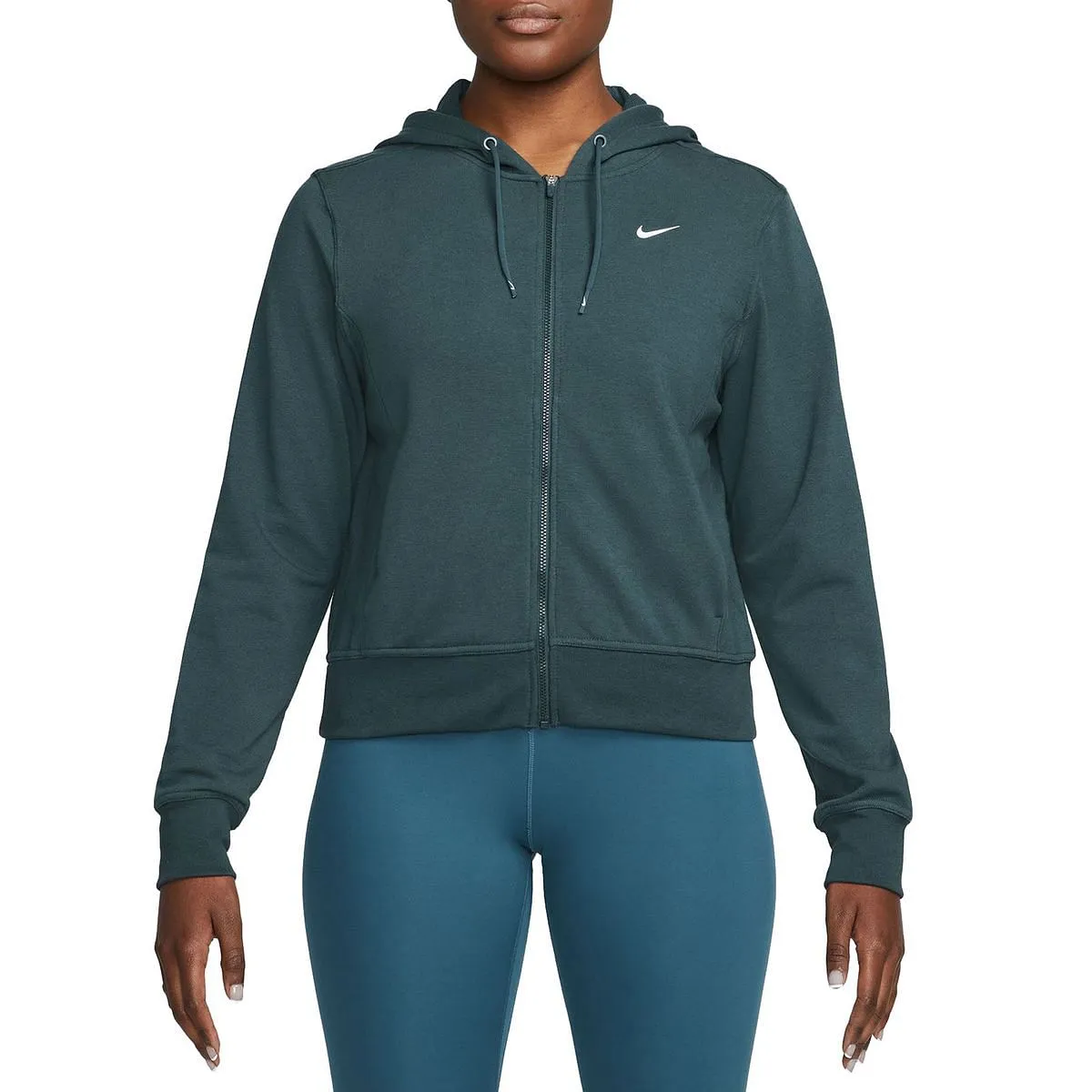      NIKE FELPA FULL ZIP CON CAPPUCCIO DRI-FIT ONE LBR DONNA  