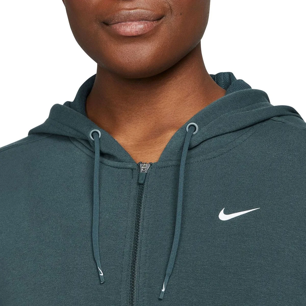      NIKE FELPA FULL ZIP CON CAPPUCCIO DRI-FIT ONE LBR DONNA  