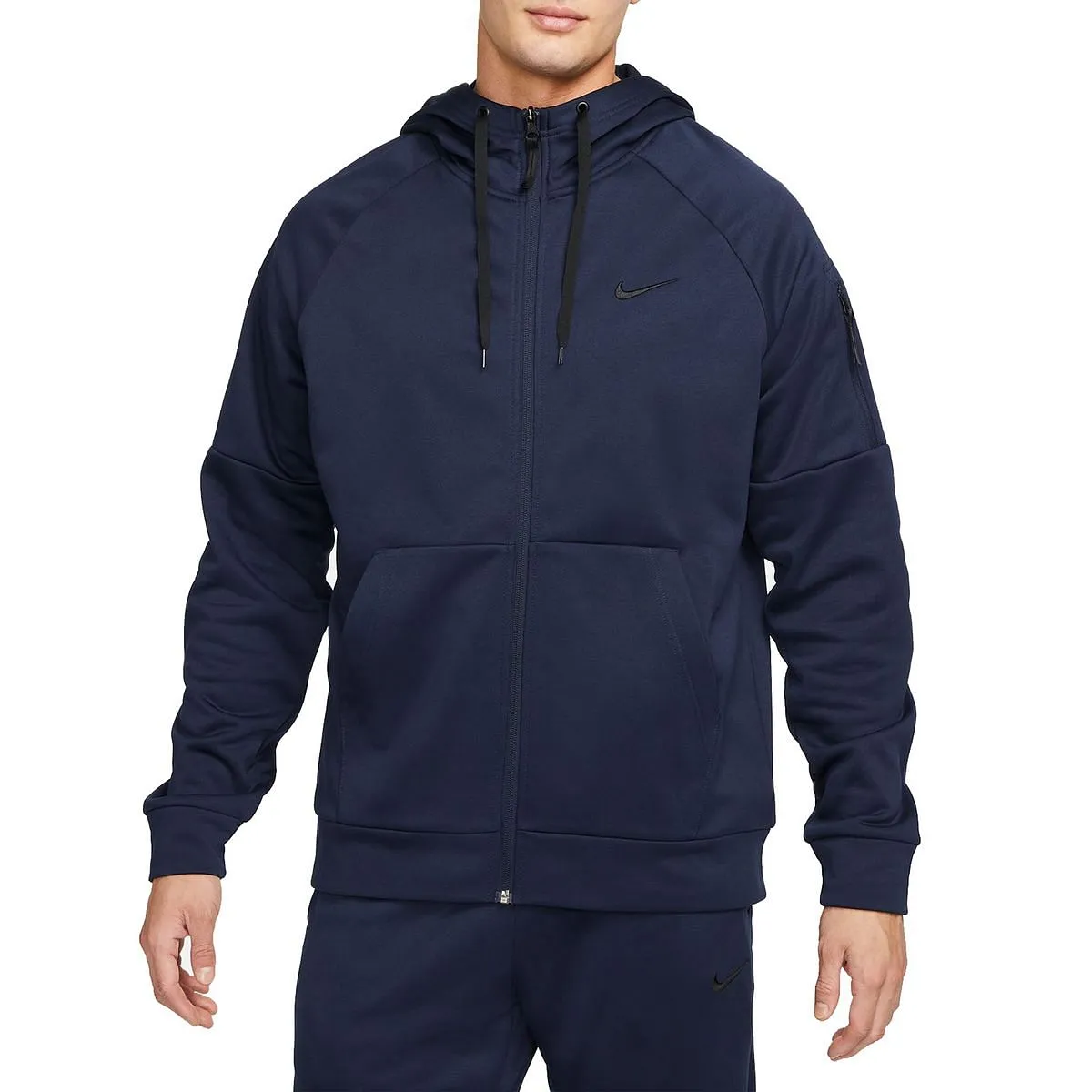      NIKE FELPA FULL ZIP CON CAPPUCCIO THERMA-FIT  