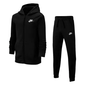      NIKE TUTA FULL ZIP CON CAPPUCCIO CORE BAMBINO  