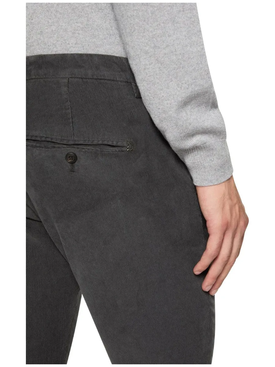 Pantaloni Gaubert slim in velluto