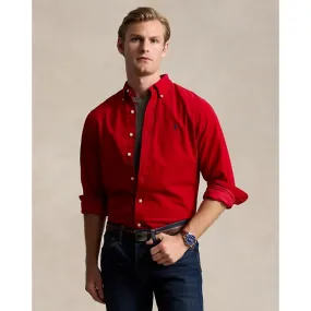 POLO RALPH LAUREN - Camicia in Velluto a Coste - Martin Red