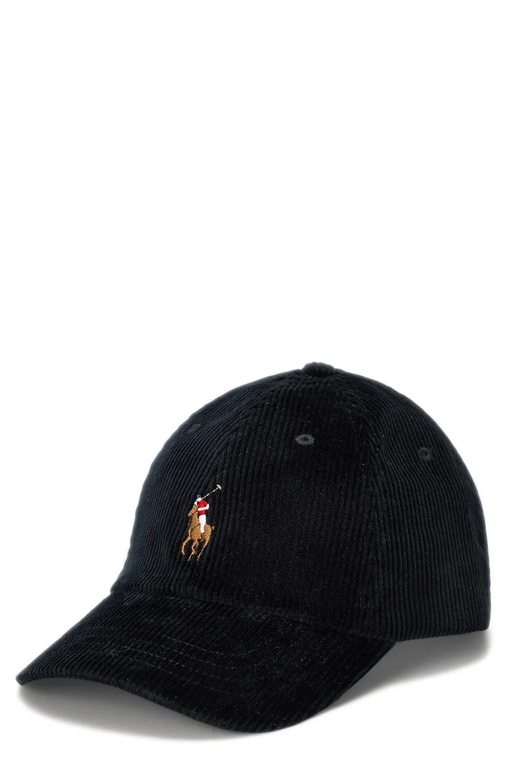 POLO RALPH LAUREN Cappellino baseball in velluto a coste