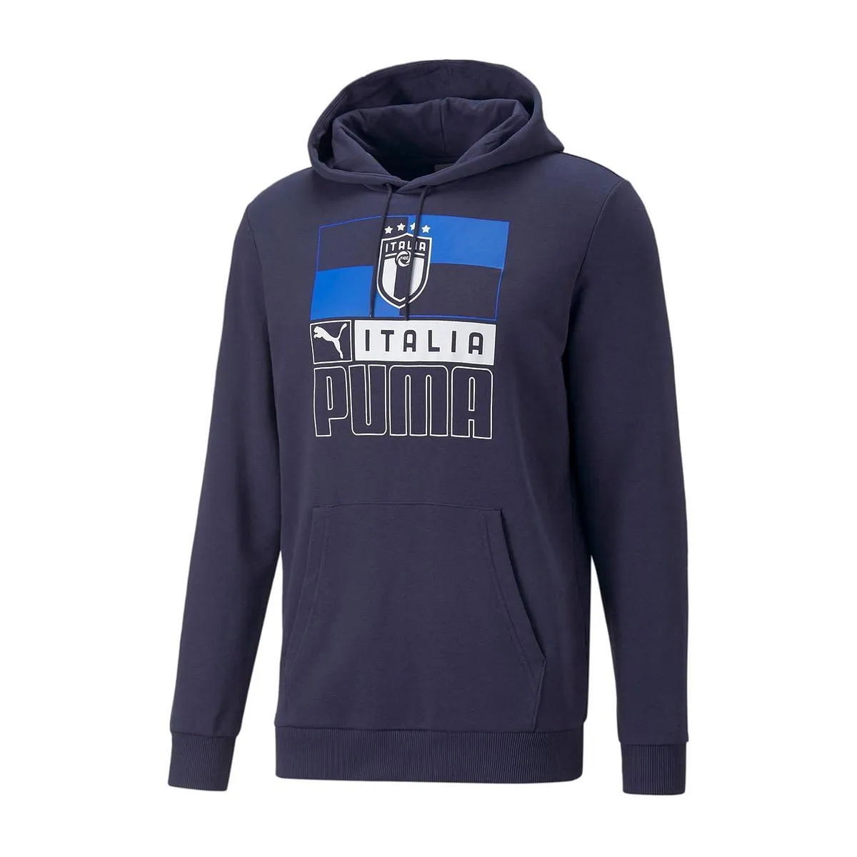      PUMA FELPA CON CAPPUCCIO CORE ITALIA  