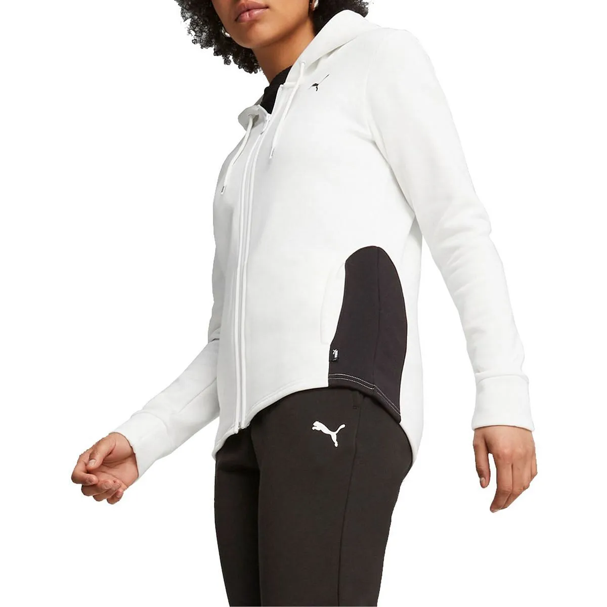      PUMA TUTA FULL ZIP CON CAPPUCCIO CLASSICS DONNA  