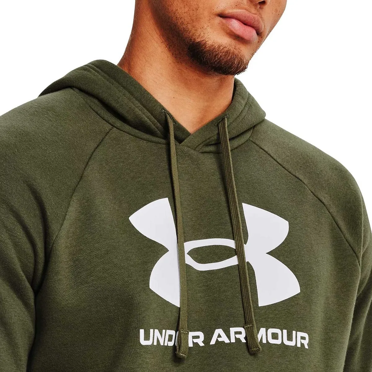      UNDER ARMOUR FELPA CON CAPPUCCIO RIVAL FLEECE LOGO  