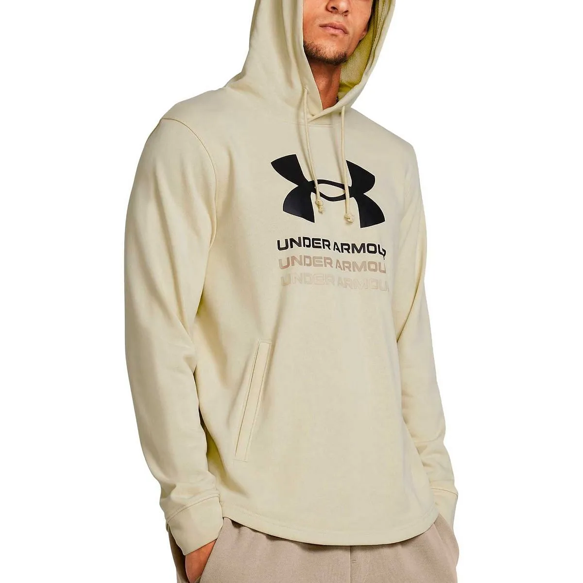      UNDER ARMOUR FELPA CON CAPPUCCIO RIVAL TERRY GRAPHIC  