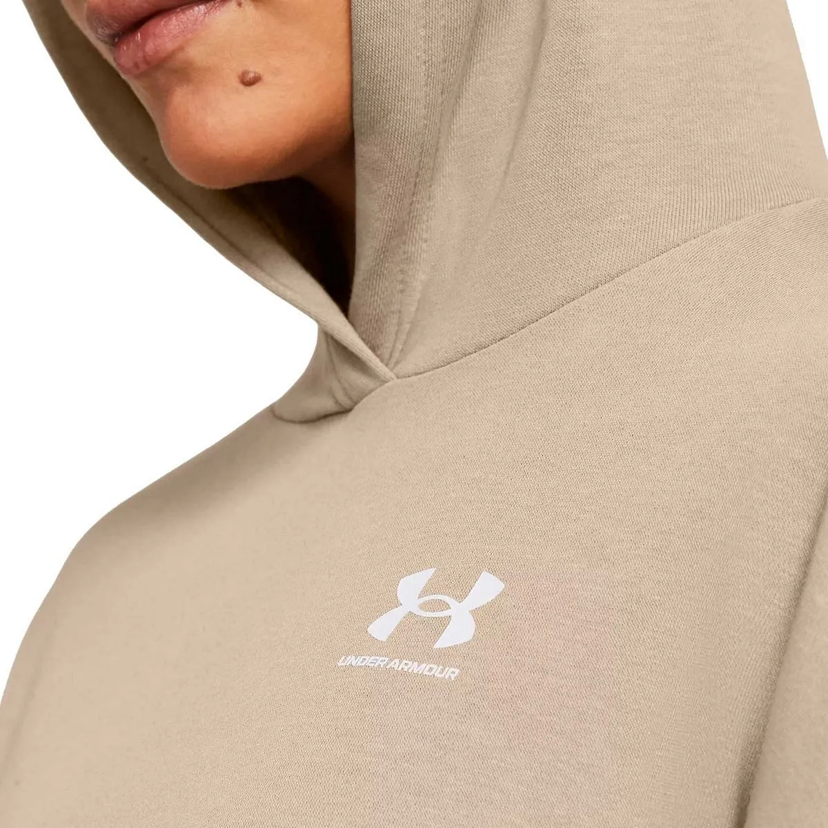      UNDER ARMOUR FELPA CON CAPPUCCIO RIVAL TERRY OVER DONNA  