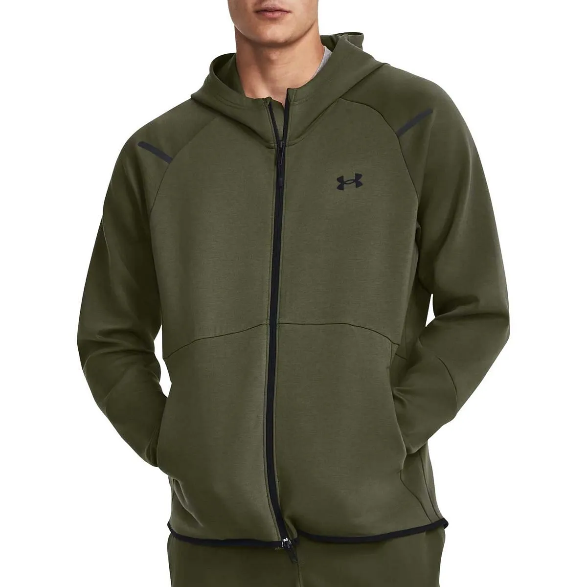      UNDER ARMOUR FELPA FULL ZIP CON CAPPUCCIO UNSTOPPABLE FLEECE  