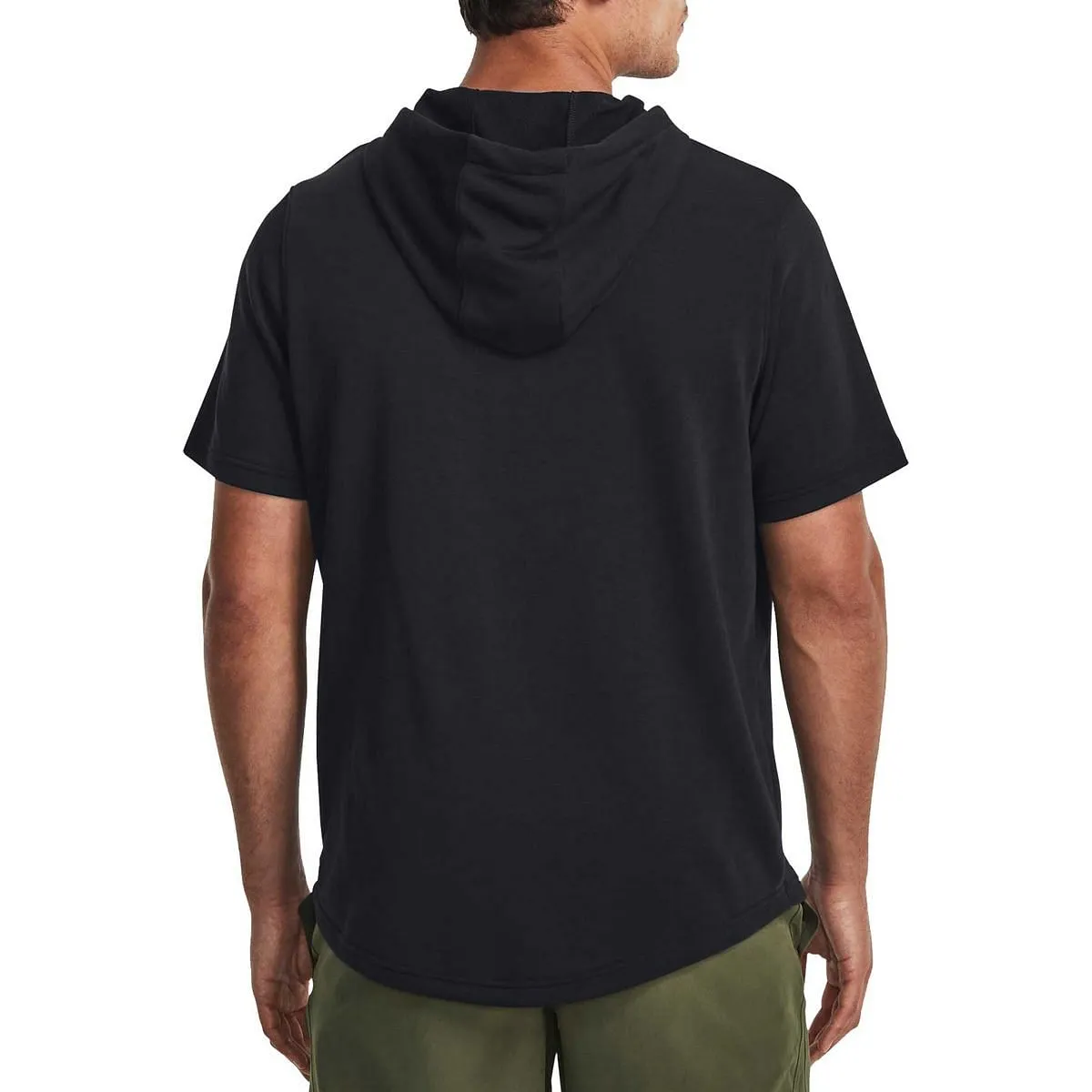      UNDER ARMOUR T-SHIRT CON CAPPUCCIO PROJECT ROCK TERRY 6M  